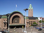 Centraal station van Helsinki in Helsinki, Finland