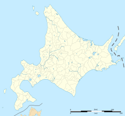 キウス 周堤墓群の位置（北海道内）