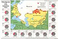 Venäläiset entisissä neuvostotasavalloissa vuonna 1994.