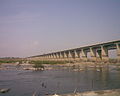 Road Bridge on Krishna River,Beechupally