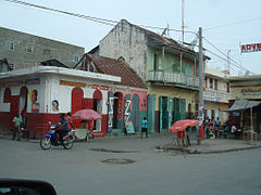 Architecture coloniale française à Cap-Haïtien.