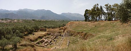Ein Theater im antiken Sparta