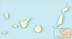 सांता क्रुझ दे तेनेरीफ is located in कॅनरी द्वीपसमूह