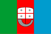 Flag faan't regiuun Liguurien