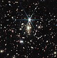 A massive galaxy cluster called WHL0137-08
