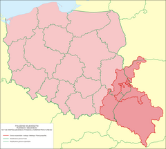 Mapa Rusi Czerwonej