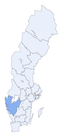 O Condado da Västra Götaland