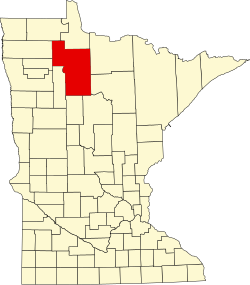 Vị trí quận Beltrami trong tiểu bang Minnesota ở Hoa Kỷ