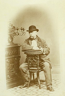 Latabár Endre az 1860-as években