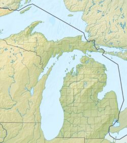 Ecorse River is located in Michigan
