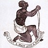奴隷解放キャンペーンのメダルのためのデザイン