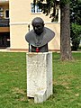 Poprsje pape svetog Ivana Pavla II. u parku Kolakovac u središtu grada