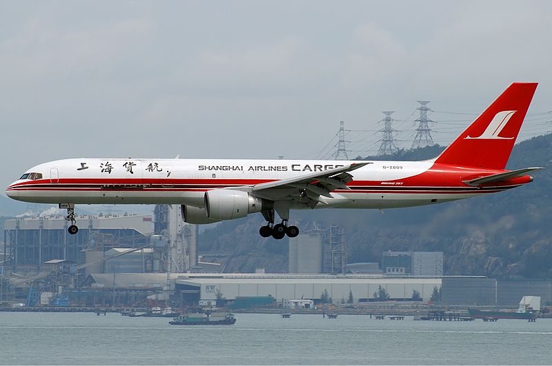 File:Shanghai Airlines Cargo Boeing 757-200 Tang.jpg
