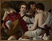 Caravaggio, I Musici, 1595