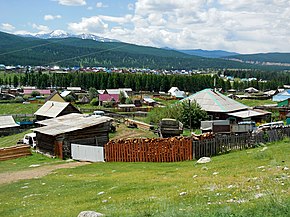 Село Улаган в Республике Алтай