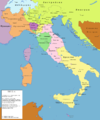 Италия след Виенския конгрес (1815 г.)
