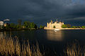 31. A schwerini kastély röviddel vihar után, naplementekor (Schwerin, Németország) (javítás)/(csere)