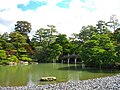 باغ بازسازی شده کاخ سلطنتی کیوتو قدیمی
