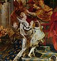 Coronation of Maria de' Medici, painting by Peter Paul Rubens, c. 1622-1625