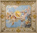 20. VI. Károly német-római császár megdicsőülése (Paul Troger, 1739). A göttweigi apátság mennyezeti freskója (Furth bei Göttweig, Alsó-Ausztria) (javítás)/(csere)