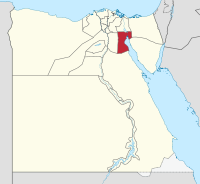 Kaart van Suez