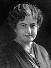 La pédagogue Maria Montessori à l’origine des écoles du même nom.