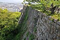 日本一高い丸亀城の石垣