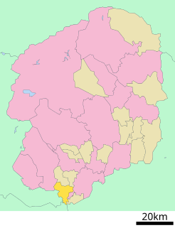 藤岡町 (栃木県)位置図