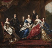 Retrato da família de Carlos XI (1686-87, David Klöcker Ehrenstrahl)