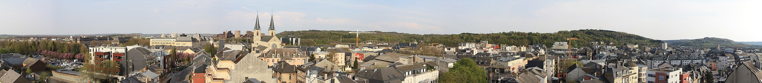 Panorama vun Esch (Quartieren Dellhéicht an Al Esch)