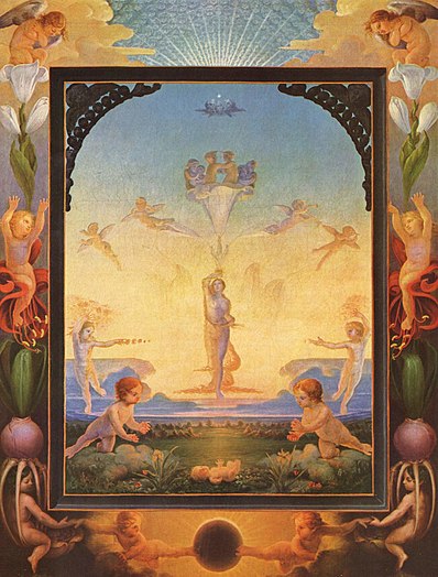 The Morning by Philipp Otto Runge - 1808.