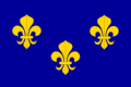 أزرق كابيتيون هو العلم استخدم منذ عصر النهضة الفرنسية، وهو اليوم يستخدم لأقليم إيل دو فرانس.