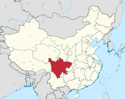 Sichuan u državi.
