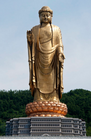 Spring Temple Buddha, sanamu yenye kimo kirefu kuliko zote duniani, ilimalizika 2002, China