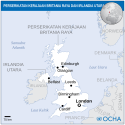Lokasi Britania Raya