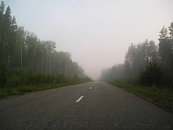 Fog in Priluzsky District