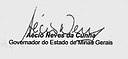 Assinatura de Aécio Neves