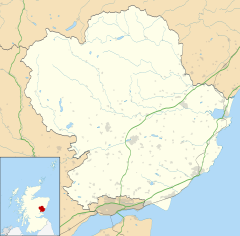 Glaums is located in Angus