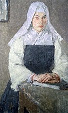 Nun, taxminan. 1915-1921, Glinn Vivian sanʼat galereyasi, Suonsi