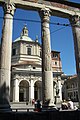 Le colonne e la Basilica di San Lorenzo