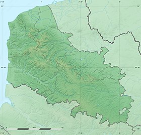 Voir sur la carte topographique du Pas-de-Calais