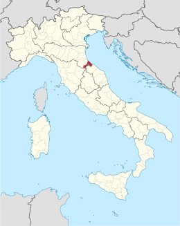 Provincia de Rimini - Localizazion