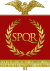 Romerska rikets flagga
