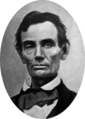 Abraham Lincoln in 1858 (time of the Lincoln-Douglas debates)