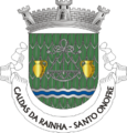 Grünes Plumeté im Wappen der portugiesischen Gemeinde Santo Onofre