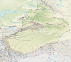 Yining is located in Xinjiang