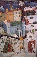 Gener, fresc a la Torre Aquila a Trento