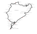 Comparison between Nordschleife and Grand Prix Circuit (1984–1994)