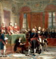 Εγκατάσταση του Conseil d'Etat, 25 Δεκεμβρίου 1799, του Louis-Charles-Auguste Couder, 1856
