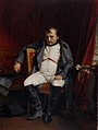 Napoléon abdiquant à Fontainebleau by Paul Delaroche, 1845